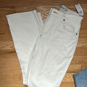 Abercrombie Curve Love 70s vintage flare Ulta high rise jeans